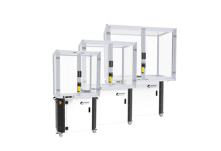 Mobile Roboter-Basis MRB (S, M, L) mit Schutzzaun